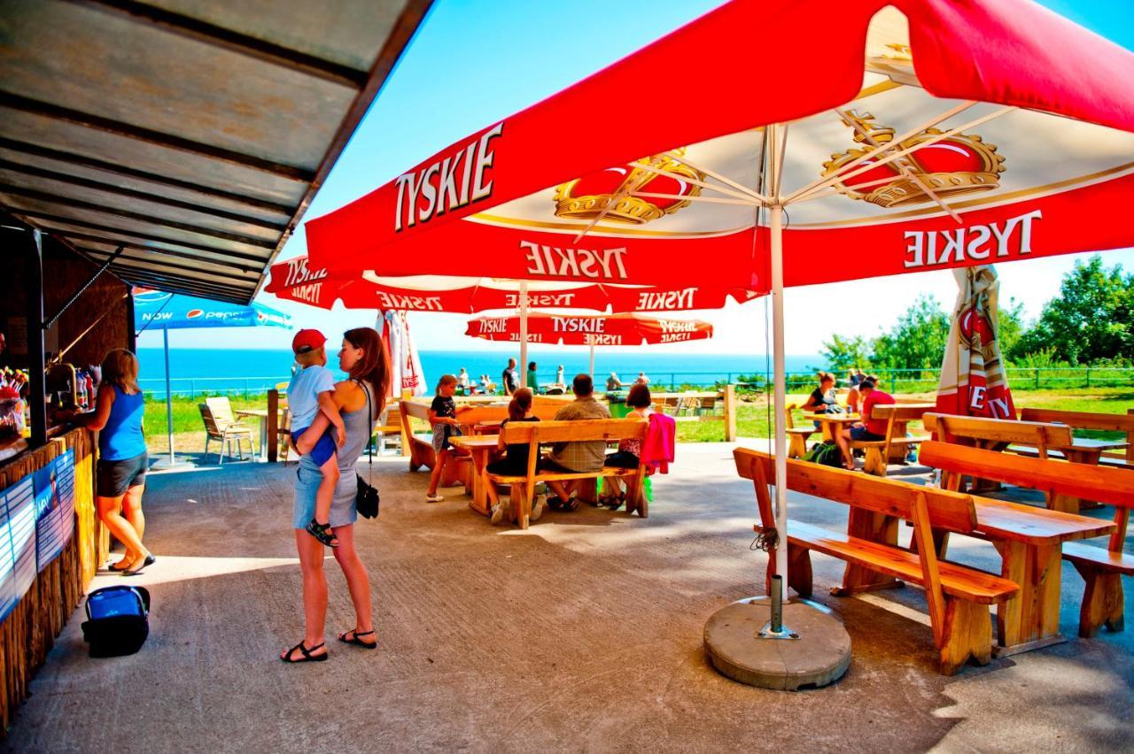 Hotel Osrodek Zacisze Rozewie Exterior foto